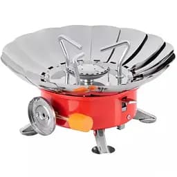 Газовий пальник 2800 Вт HP-DS3-9 таганок газовий туристичний червоний Yiwu HP-DS3-9