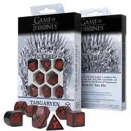 Набор кубиков Game of Thrones. Targaryen Dice Set , 7 шт. (GOT/00190166/2025/3/A)