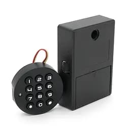 Електронний замок PiPo PF029+PBF20 для шаф і висувних ящиків з кодовим паролем, 3*AAA, Φ50.5 x 21 mm