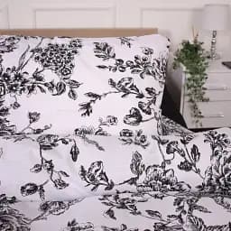Підковдра MirSon Ranforce Elite 17-4840 Deborah  110 x 140 см чорно-біла (2200009579592) - мініатюра 5