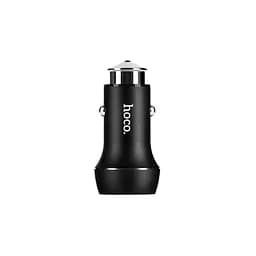 Автомобільний зарядний пристрій Hoco Z7 2 USB Kingkong Black