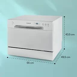Посудомийна машина Klarstein Havasia UV 6 1380 Вт (10041823) - мініатюра 7