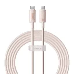Кабель Baseus Habitat Series Fast Charging Cable Type-C to Type-C 100W 2m P10360202421-01 Pink