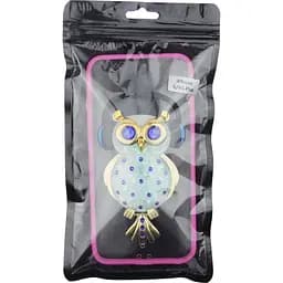 Чохол-накладка Toto TPU Stones Case IPhone 6 Plus/6S Plus Owl in Headphones Blue - мініатюра 2