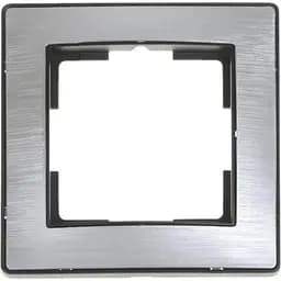 Рамка Brille одинарная серебро RB-1F/C sl