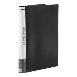 Папка пластиковая А4 с 2-мя кольцами 25мм, BM.3161-99 JOBMAX (4823078953094) Черный