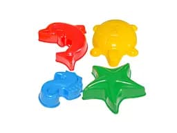 Набір для піску ТехноК, 50 шт. в пакеті, 4845