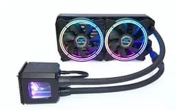 Система охолодження для комп’ютерного процесора Alphacool Aurora 240 Digital RGB 11728 Black