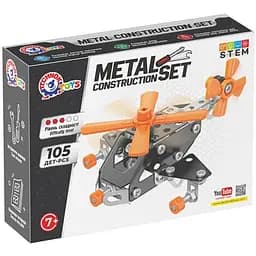 Детский металлический конструктор ТехноК 0143TXK 105 деталей