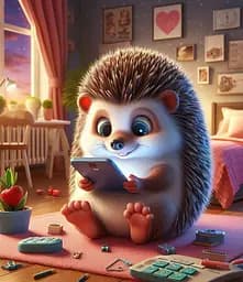 Дерев'яний фігурний пазл Маленький їжачок, А1, Дерев'яна коробка 500+ елементів