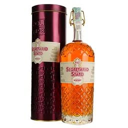 Віскі Poli Segretario di Stato Pure Malt Whisky 43% 0.7 л, в тубусі