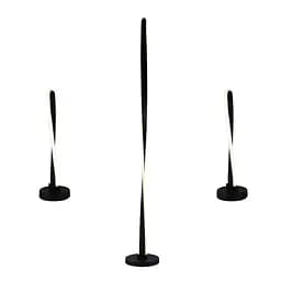 Комплект: Торшер LDD1008 BK + 2 Настільні лампи TD2034 BK