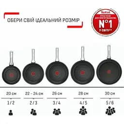 Сковорода Tefal Excellence Fusion 26 см чорна (G3380502) - мініатюра 3