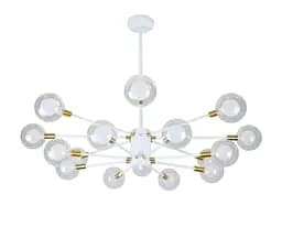 Люстра молекула в стилі лофт Levistella 7526078-16 WH