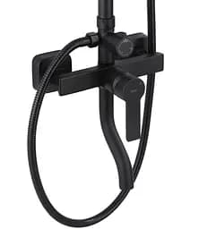Душова система Rea Argus black з виливом REA-P2389, Чорний матовий - мініатюра 2