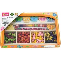 Набір для творчості Viga Toys Намисто з метеликів (58550) - мініатюра 2