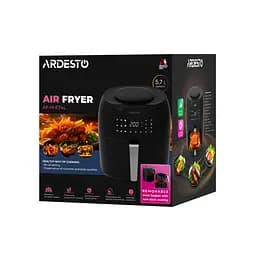 Мультипіч Ardesto чорна 1800 Вт (AF-H-E74L) - мініатюра 9