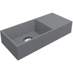 Умивальник Miraggio Copper 500 mirastone gray 0002476, Сірий