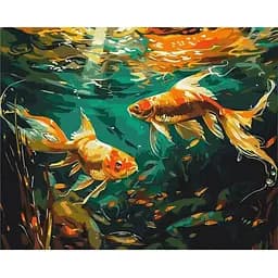 Картина за номерами Brushme Підводний вальс 40x50 см (BS53967)