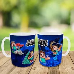 Набір дитячий Майнкрафт «Minecraft» рюкзак 36х27см сумка-бананка, кружка з принтом для хлопчика (01656) - мініатюра 9