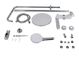 Душова система універсальна Qtap Jay Chrome/White з виливом QTJAY111CRW45555 - мініатюра 7