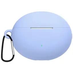 Чехол-накладка DK Silicone Candy Friendly с карабином для Huawei FreeBuds 4i (lilac)