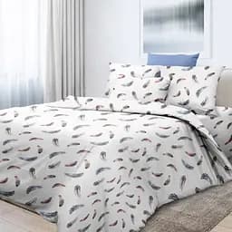 Комплект постельного белья Ecotton Комфорт Флури, бязь, семейный, 210х147 см (21808)