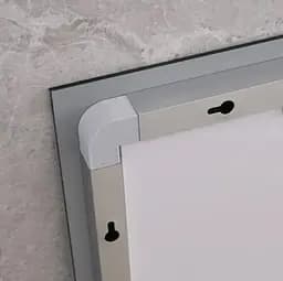 Дзеркало Mixxus HARD MR07-80x50 з LED Touch, Anti-fog, димером, регулюванням яскравості (MI6658) - мініатюра 5