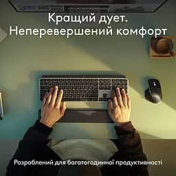 Комплект (Клавіатура та Миша) Logitech MX Keys S Combo for Mac (920-012845) Space Grey - мініатюра 11