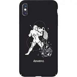 Чохол-накладка Toto Full PC Print Case Apple iPhone X/XS #164_Aquarius Black