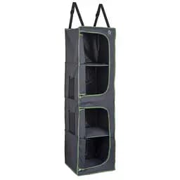 Шафа-органайзер підвісна складана Bo-Camp 4 Compartments 2 Doors Anthracite (1709380) - мініатюра 1