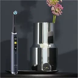 Уцінка. Електрична щітка Oral-B iO Series 9 Duo iOM9d.2J2.2AD 3758+додаткова ручка Black  - мініатюра 13