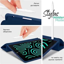 Чохол-книжка ArmorStandart Smart Fold Pen для Samsung Galaxy Tab S10 FE+ Dark Blue (ARM85555) [151845] - мініатюра 6