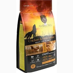 Корм сухий Ambrosia Grain Free Dog Adult Chicken & Veggies для дорослих собак усіх порід з куркою та овочами 12 кг