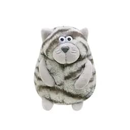 Детская мягкая игрушка "Смешной кот" C6303(Grey) размер 13 см