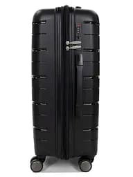 Валіза середня M поліпропілен Worldline Airtex 282 74л 64×41×26см Чорний - мініатюра 5
