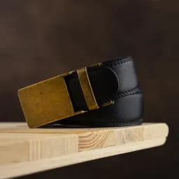 Ремінь шкіряний Vintage чоловічий 115х3 см acs0014914 - мініатюра 4