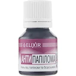 Гель от папиллом и бородавок Elixir Антипапиллома 10 мл