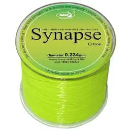 Леска Katran Synapse Citron 1000m (citron) 0.234mm 9.35lb/4.25kg