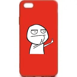 Чохол-накладка Toto Cartoon Soft Silicone TPU Case Apple iPhone SE/5s/5 FK2 Red