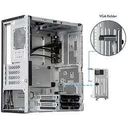 Корпус Chieftec UNI BS-20B-OP, без БЖ, mATX, Black - мініатюра 5
