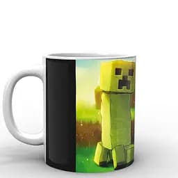 Кружка GeekLand Minecraft Майнкрафт криперы MС.02.007 330 мл белая