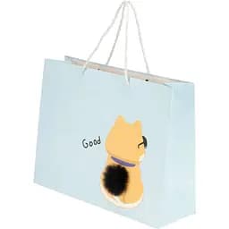 Пакет подарунковий Хвостики Кіт GUOMUWENHUAYONGPIN GM543 Різнокольоровий