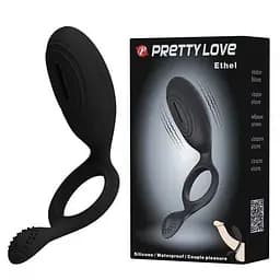 Ерекційне кільце з вібрацією Pretty Love Ethel Baile BI-026220 88024