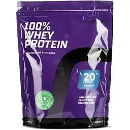 Протеїн Progress Nutrition 100% Whey Protein Чорниця 460 г