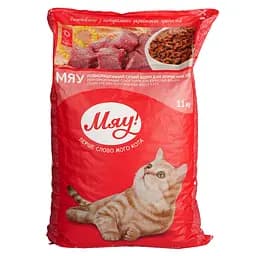 Сухий корм для котів Мяу з карасем 11 кг (B1241201) - мініатюра 2