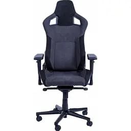 Геймерське крісло GT Racer X-8005 Dark Gray/Black Suede [147949]