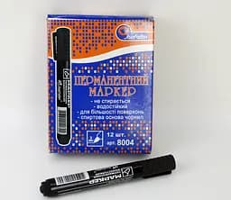 Маркер перманентний Josef Otten чорний, 12 шт. в упаковці