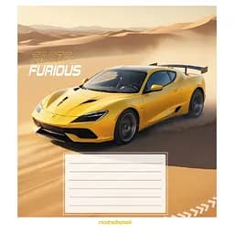 Зошит учнівський "В пустелі" 060-590423K-2 в клітинку, 60 аркушів