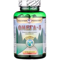 Диетическая добавка Healthyway Production Омега-3, 120 капсул